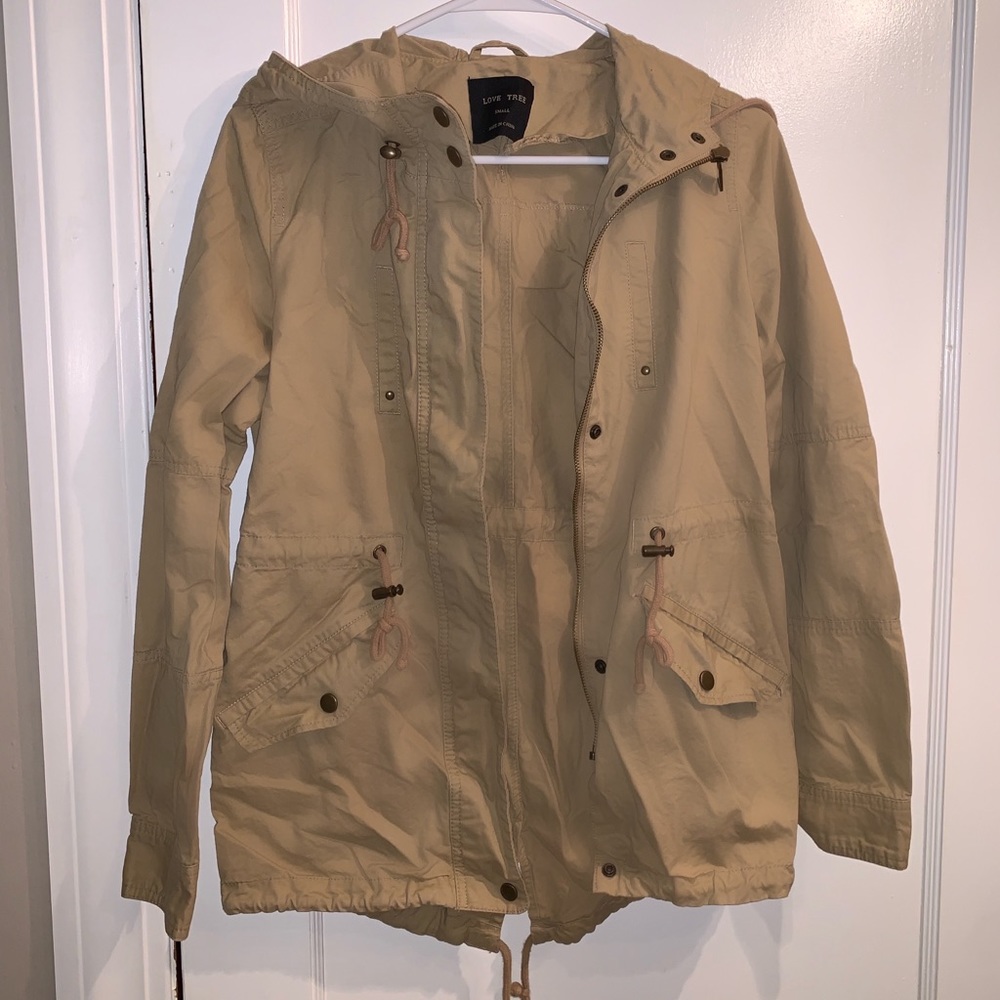tan jacket